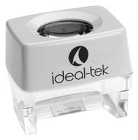 IDEAL-TEK 818.01 8X 放大镜, 8x放大, 24mm 透镜直径, MM刻度, 塑料盒