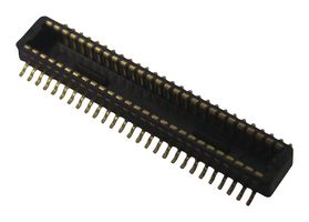 HIROSE / HRS DF40TC(3.0)-50DP-0.4V(51) Mezzanine连接器, 插头, 0.4 mm, 2 排, 50 触点, 表面安装直型, 铜合金