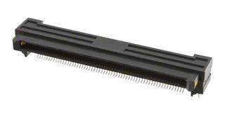 HIROSE / HRS FX18H-120P-0.8SH(11) Mezzanine连接器, 插头, 0.8 mm, 2 排, 120 触点, 表面安装, 通孔安装直角, 磷青铜