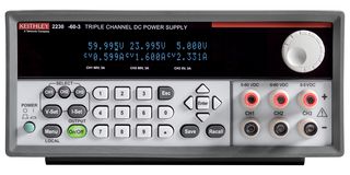 TEKTRONIX 2230-60-3 台式电源, 可编程, 3输出, 0 V, 60 V, 0 A, 3 A