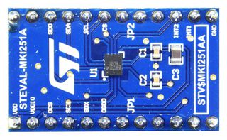 STMICROELECTRONICS STEVAL-MKI251A 适配器板,STEVAL-MKI109D评估平台,LSM6DSV320X六轴惯性测量单元