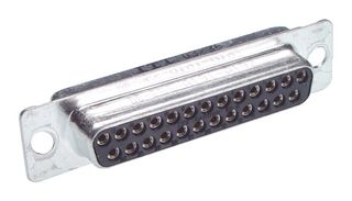 ITT CANNON DB-25S-0L2-A191-A197 D-Sub 连接器, 标准, 插座, ORIGINAL D Series, 25 触点, DB, 焊接