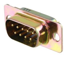 ITT CANNON DEM-9P D-Sub 连接器, 标准, 插头, D*M Series, 9 触点, DE, 焊接杯
