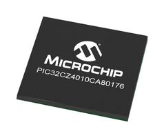 MICROCHIP PIC32CZ8110CA80176-I/5MX ARM MCU微控制单元, PIC32 Family PIC32CZ CA Series Microcontrollers, ARM Cortex-M7F, 32位, 300 MHz, 8 MB
