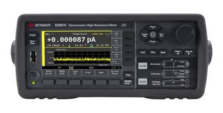 KEYSIGHT TECHNOLOGIES B2987C 台式数字万用表, 6.5, GPIB, LAN / LXI, USB, 20 mA, 20 V, 10 pohm, B2980C Series