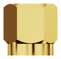 GCT RFCT-SMA-CAP-GS-1 Dust Cap / Cover, w/ Gasket, IP67, Protective Cap, SMA, TNC, N Type Jacks, Brass Body