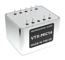 VIGORTRONIX VTX-MIC14 音频变压器, 1CT:4,1CT:8CT, 150 ohm, 500 VDC