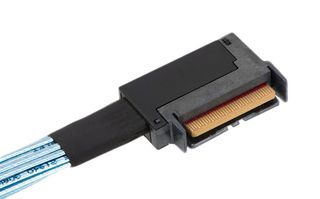 MOLEX 2166121210 Computer Cable, Left-Left, 16x PCIe Gen5, Mini Cool Edge 74 Position Plug