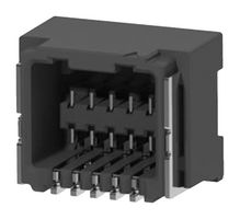 AMPHENOL COMMUNICATIONS SOLUTIONS 10175503-1010KLF 引脚针座, 线至板, 1.25 mm, 2 排, 10 触点, 表面安装直角, DensiMate 1.25mm 10175503 Series