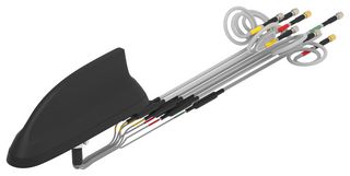 TE CONNECTIVITY L001044-03 射频天线,6至7.125GHz,5G/4G/LTE/CBRS/GNSS/WiFi/蓝牙/VHF/UHF,8.2dBi,10W,RP SMA/SMA
