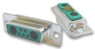 HARTING 09 69 401 5136 连接器, 组合式D-SUB, 混合信号, D Sub-M, DC-13W6, 插座, 13 触点, 7信号, 6电源, 焊接杯