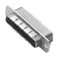 MOLEX 73284-3920 D Sub Connector, EMI Filter, 4000pF, Standard, Receptacle, 73284 Series, 25 Contacts, DB, Solder