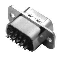 MOLEX 73284-1040 D-Sub 连接器, EMI滤波器，4000pF, 标准, 插头, 73284 Series, 9 触点, DE, 焊接杯