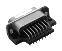 MOLEX 73284-0650 D Sub Connector, EMI Filter, 1000pF, Standard, Plug, 73284 Series, 15 Contacts, DA, Solder