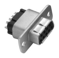MOLEX 73284-3041 D-Sub 连接器, EMI滤波器，4000pF, 标准, 插座, 73284 Series, 9 触点, DE, 焊接杯