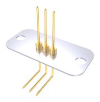 MOLEX 73286-0040 馈通电容器, 1排,6引脚, 1000 pF, 100 VDC, 5 A, Axial Leaded, 通孔安装, ± 25°