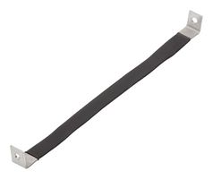 MOLEX 207602-5088 Earth Strap, With Insulation, 90° Busbar to 90° Busbar, 12 ", 305 mm, Black, 207602 Series
