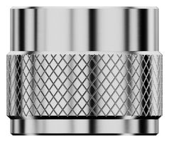 GCT RFCT-TNC-CAP-GS-3 防尘盖/罩, 带垫片, 金属保护盖, TNC 同轴连接器, 黄铜主体