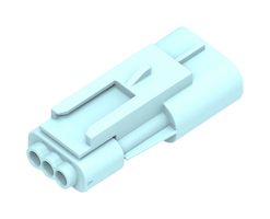 MOLEX 207778-1903 连接器外壳, 薄荷色, Squba 3.6 207778 Series, 插头, 3 路, 3.6 mm