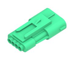 MOLEX 207778-1804 连接器外壳, 绿色, Squba 3.6 207778 Series, 插头, 4 路, 3.6 mm