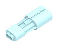 MOLEX 207778-0902 连接器外壳, 薄荷色, Squba 3.6 207778 Series, 插头, 2 路, 3.6 mm