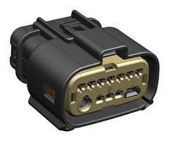 MOLEX 300158-0007 连接器外壳, 黑色, MX-DaSH 300158 Series, 插座, 12 路, 3.5 mm