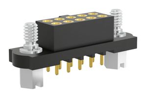 HARWIN M80-4031042 PCB插座, 板至板, 2 mm, 2 排, 10 触点, 面板安装, 通孔安装, Datamate M80 Series