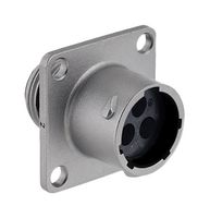 SOURIAU-SUNBANK / EATON UT0X0103P 圆形连接器, Standard Circular Connector, UT0X Series, 墙壁安装插座, 3 触点, 压接引脚-无触芯, 卡口