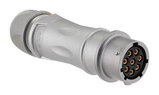 SOURIAU-SUNBANK / EATON UT0X1MS128P Circular Connector, Standard Circular Connector, UT0X Series, Cable Mount Receptacle, 8 Contacts