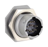 SOURIAU-SUNBANK / EATON UT0X712E8P 圆形连接器, Standard Circular Connector, UT0X Series, 锁紧螺母插座, 8 触点, 焊接引脚, 卡口