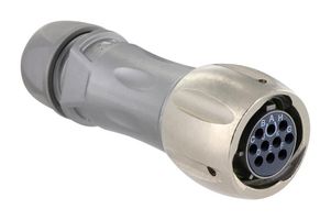 SOURIAU-SUNBANK / EATON UT0X6MS1210S 圆形连接器, Standard Circular Connector, UT0X Series, 电缆安装插头, 10 触点, 压接插座-无触芯, 卡口