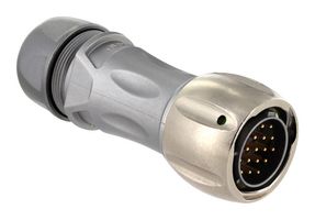 SOURIAU-SUNBANK / EATON UT0X6MS1419S 圆形连接器, Standard Circular Connector, UT0X Series, 电缆安装插头, 19 触点, 压接插座-无触芯, 卡口