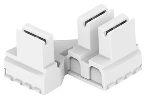 AMP - TE CONNECTIVITY 5-2394343-1 Connector Housing, Natural, FASTON Series, Receptacle, 3 Ways