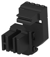 AMP - TE CONNECTIVITY 5-2425507-2 Connector Housing, Black, FASTON Series, Receptacle, 2 Ways