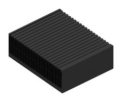 FISCHER ELEKTRONIK SK 458 200 SA Heat Sink, 0.028 K/W, 250 mm, 84 mm, 200 mm