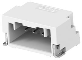 TE CONNECTIVITY 2360545-4 引脚针座, 信号, 线至板, 1.5 mm, 1 排, 4 触点, 表面安装直角, GRACE INERTIA 1.5 Series