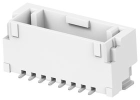 TE CONNECTIVITY 2360540-8 引脚针座, 信号, 线至板, 1.25 mm, 1 排, 8 触点, 表面安装直型, GRACE INERTIA 1.25 Series