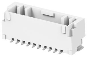 TE CONNECTIVITY 1-2360540-0 引脚针座, 信号, 线至板, 1.25 mm, 1 排, 10 触点, 表面安装直型, GRACE INERTIA 1.25 Series