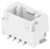 TE CONNECTIVITY 2360547-4 引脚针座, 信号, 线至板, 1.5 mm, 1 排, 4 触点, 表面安装直型, GRACE INERTIA 1.5 Series