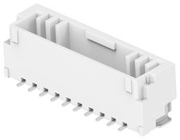 TE CONNECTIVITY 1-2360547-0 引脚针座, 信号, 线至板, 1.5 mm, 1 排, 10 触点, 表面安装直型, GRACE INERTIA 1.5 Series