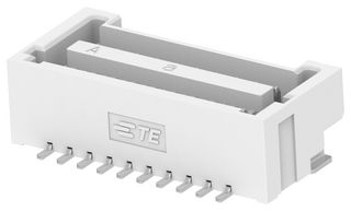 TE CONNECTIVITY 2-2456589-0 引脚针座, 信号, 线至板, 1.25 mm, 2 排, 20 触点, 表面安装直型, GRACE INERTIA 1.25 Series