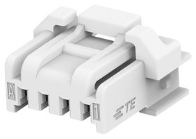 TE CONNECTIVITY 2382946-4 连接器外壳, 尼龙,自然色,28-24AWG, SGI 1.5 Series, 插头, 4 路, 1.5 mm, TE Connectivity SGI 1.5,2371403-2 系列插座触点