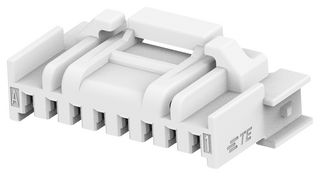 TE CONNECTIVITY 2382946-8 连接器外壳, 尼龙，自然色，28-24AWG, SGI 1.5 Series, 插头, 8 路, 1.5 mm, TE Connectivity SGI 1.5，2371403-2 系列插座触点