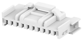 TE CONNECTIVITY 1-2382946-0 连接器外壳, 尼龙,自然色,28-24AWG, SGI 1.5 Series, 插头, 10 路, 1.5 mm, TE Connectivity SGI 1.5,2371403-2 系列插座触点