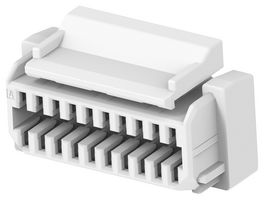 TE CONNECTIVITY 2-2456588-0 连接器外壳, 尼龙,自然色, SGI 1.25 Series, 插头, 20 路, 1.25 mm, TE Connectivity SGI 1.25,2371403-1 系列插座触点