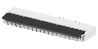 TE CONNECTIVITY 3-2495217-5 连接器, FFC/ FPC板, 0.3 mm, 35 触点, 插座, 表面安装直角, 底部