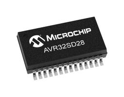 MICROCHIP AVR32SD28-I/SP 8 Bit MCU, AVR SD Family AVR32SD Series Microcontrollers, AVR, 20 MHz, 32 KB, 28 Pins, SPDIP