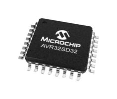 MICROCHIP AVR32SD32-I/QZB 8 Bit MCU, AVR SD Family AVR32SD Series Microcontrollers, AVR, 20 MHz, 32 KB, 32 Pins, VQFN-EP