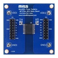 MONOLITHIC POWER SYSTEMS (MPS) EV27942-Y-00A Evaluation Board, MP279xx, Digital Isolator, 6-Channel, 2.5V to 5.5V