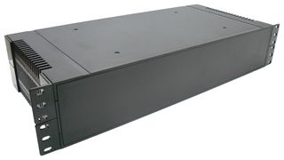 MULTICOMP PRO MP015917 19英寸机箱, 黑色, ABS, 机架式, 86 mm, 480 mm, 203 mm